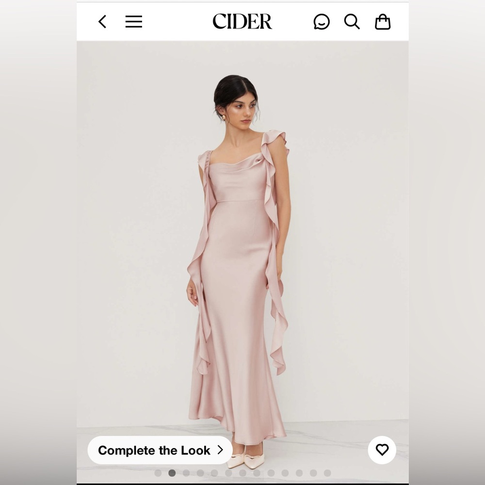 Cider Blush Pink Maxi Dress